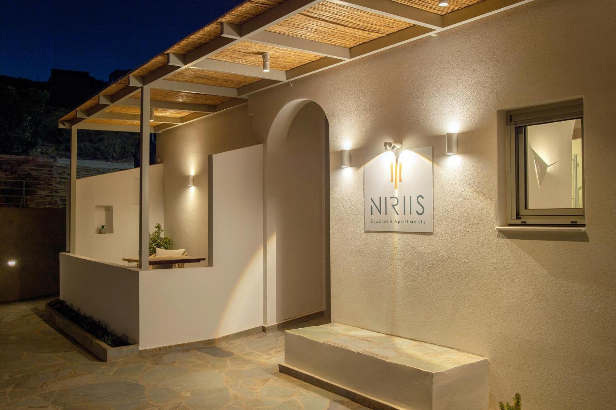 Niriis Sea View Studio Melite Batsi Batsíon Exterior foto