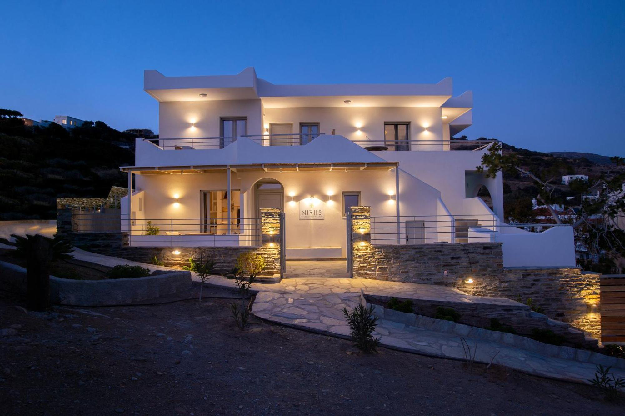 Niriis Sea View Studio Melite Batsi Batsíon Exterior foto